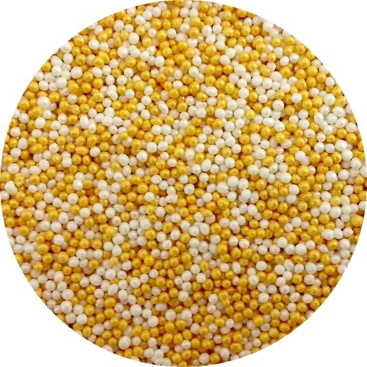 Obrázek k výrobku Cukrový máček zlato a perleť (50 g)