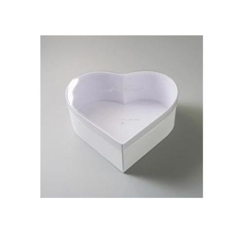 Obrázek k výrobku 25980 - Darčekový box \"srdce\" priehľadné veko 28x25x11cm (1ks)