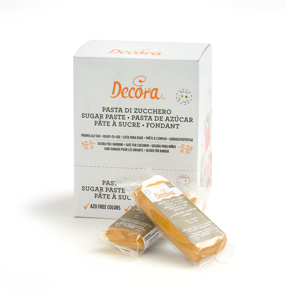 Obrázek k výrobku 19095 - Decora Modelovacia hmota (Gold) zlatá (100 g)