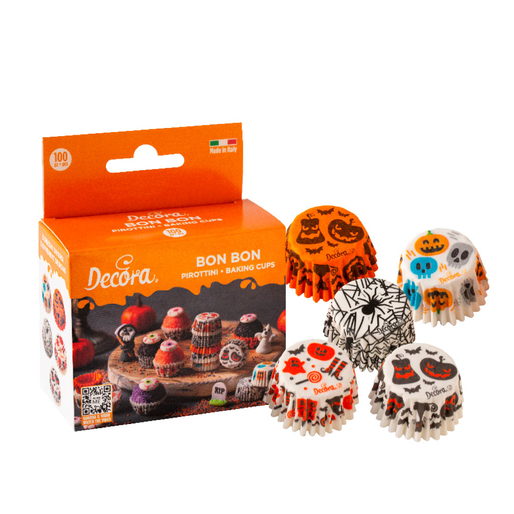 Obrázek k výrobku 26900 - Decora „Papierové košíčky Bon Bon Strašidelný Halloween“