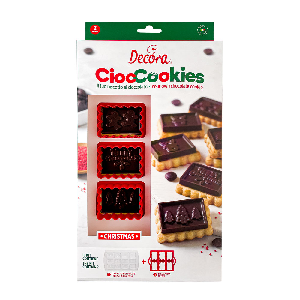 Obrázek k výrobku 21063 - Decora Plastové vykrajovátko CiocCookies s motívom Vianoc (6 ks)