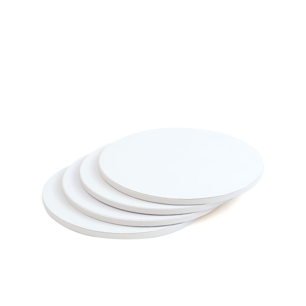 Obrázek k výrobku 22191 - Decora Podnos PEVNÝ biely kruh 25 cm (1)