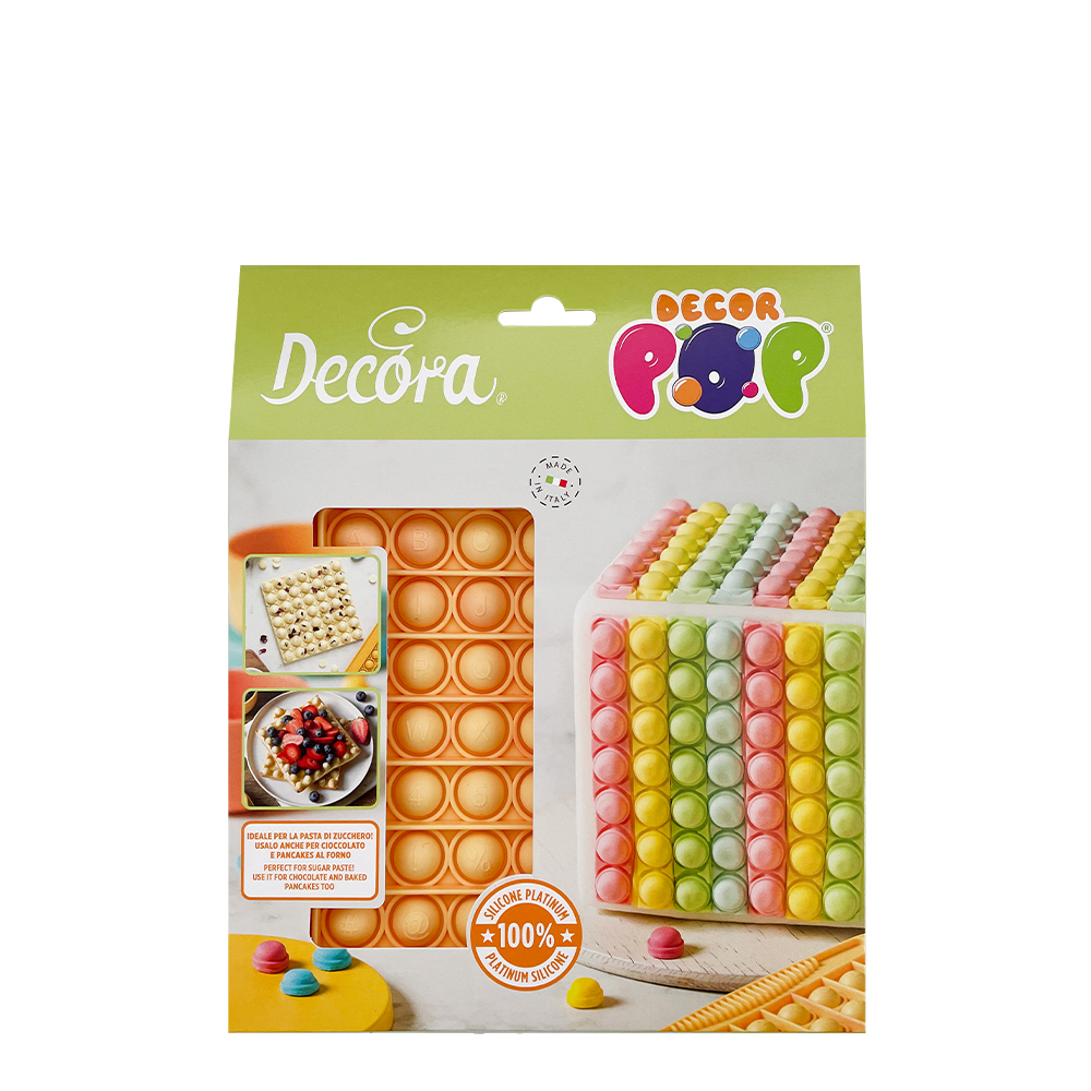 Obrázek k výrobku 22164 - Decora Silikónová forma Štvorec DecorPop