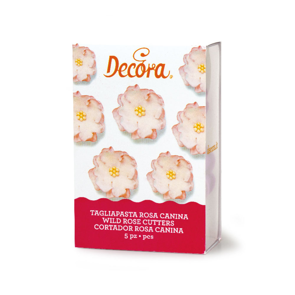 Obrázek k výrobku 20627 - Decora vykrajovátka Divoká ruža (5 ks)