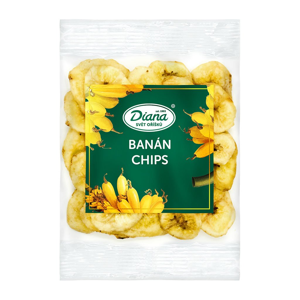 Obrázek k výrobku 20108 - Diana Banán chips (100 g)