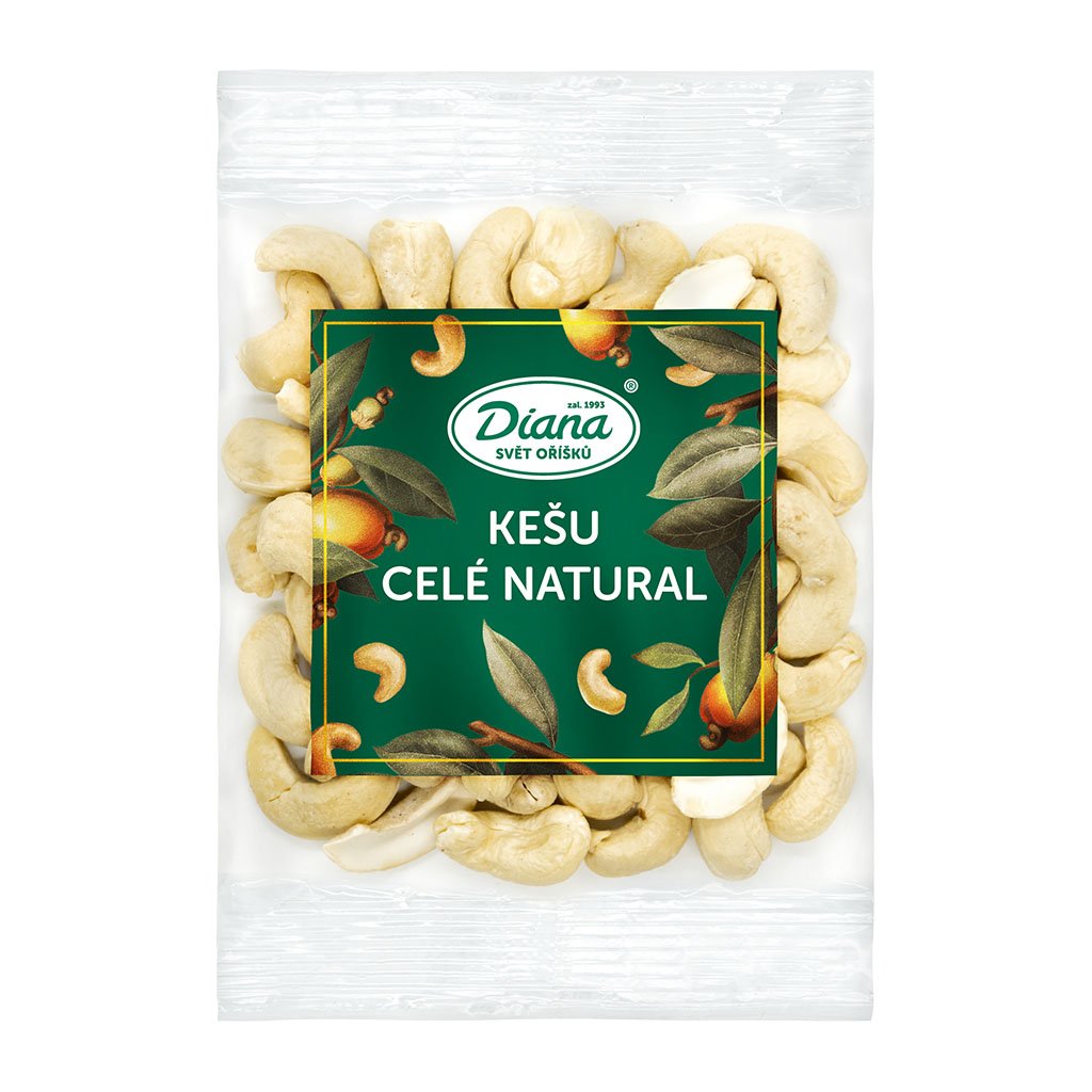 Obrázek k výrobku 20096 - Diana Kešu celé natural (100 g)