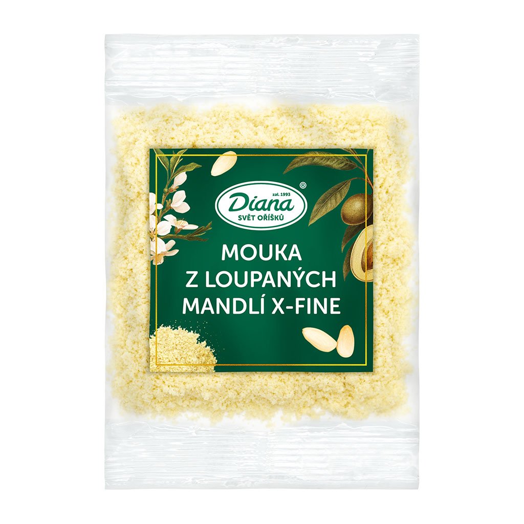 Obrázek k výrobku 20103 - Diana Múka z lúpaných mandlí X-fine extra jemná (200 g)