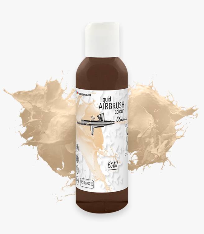 Obrázek k výrobku 16289 - Food Colours airbrush farba tekutá Ecru (135 ml)