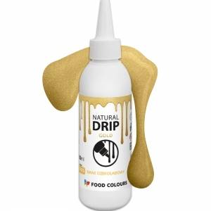 Obrázek k výrobku 26841 - Food Colours čokoládová poleva Natural Drip Gold (100 g)