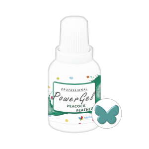 Obrázek k výrobku 26401 - Food Colours gélová farba PowerGel Peacock Feather 20 g