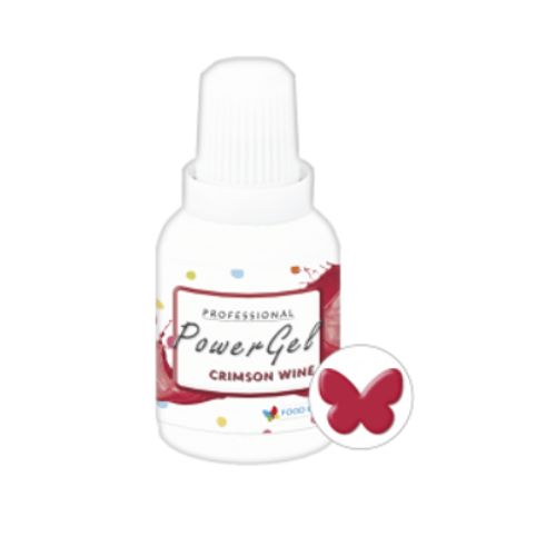 Obrázek k výrobku 26404 - Food Colours gélová farba PowerGelCrimson Wine 20g