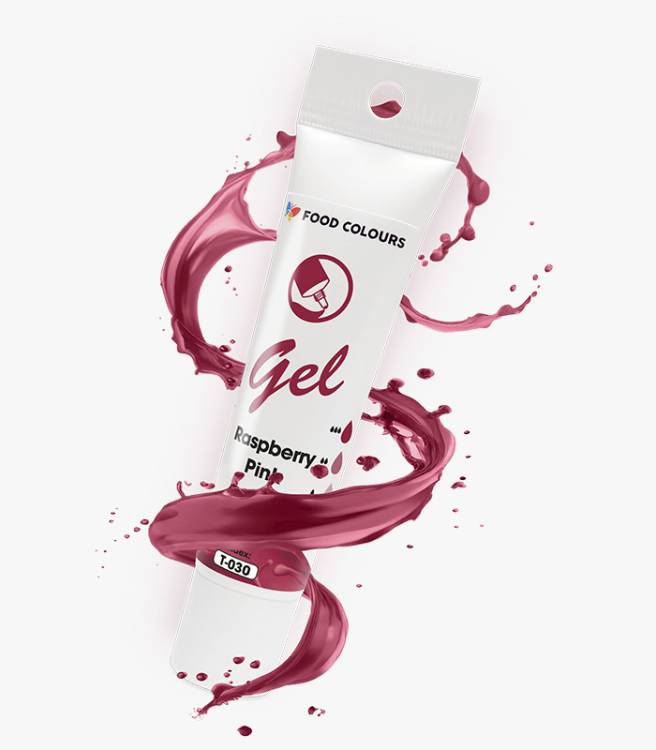 Obrázek k výrobku 26838 - Food Colours gélová farba tuba Raspberry Pink 30 g