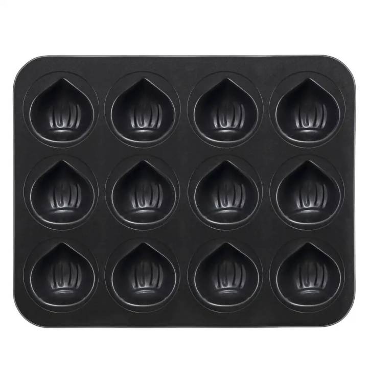 Obrázek k výrobku 27198 - Forma na pečenie Lieskové orechy (12 ks)