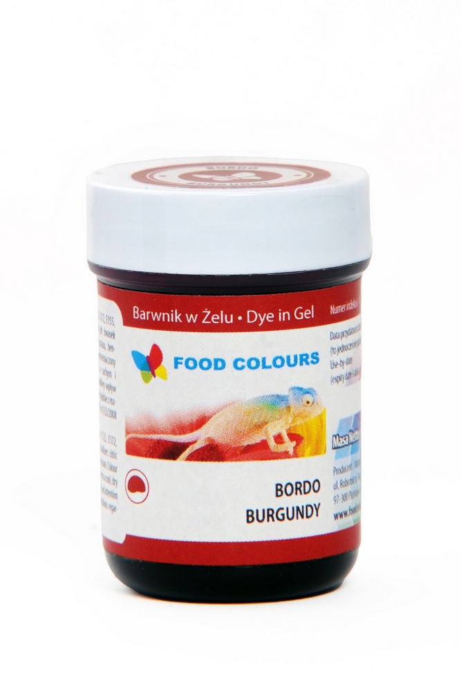 Obrázek k výrobku Gelová barva Food Colours (Burgundy) bordó 35 g1