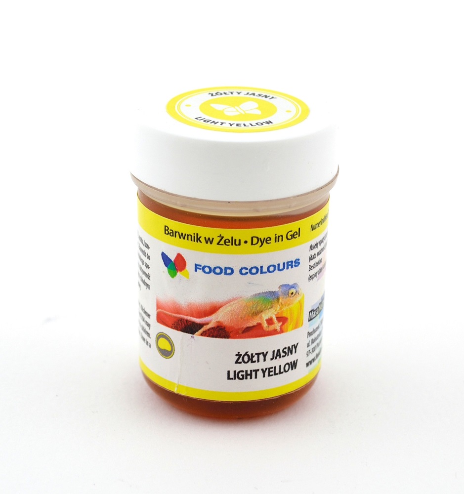 Obrázek k výrobku Gelová barva Food Colours (Light Yellow) světle žlutá 35 g2