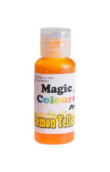 Obrázek k výrobku 15192 - Gelová barva Magic Colours (32 g) Lemon Yellow