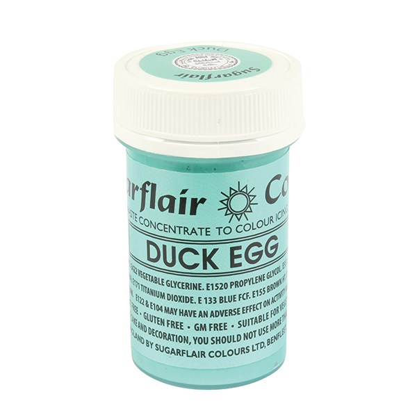 Obrázek k výrobku 14228 - Gelová barva Sugarflair (25 g) Duck Egg
