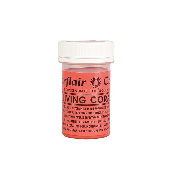 Obrázek k výrobku 15249 - Gelová barva Sugarflair (25 g) Living Coral