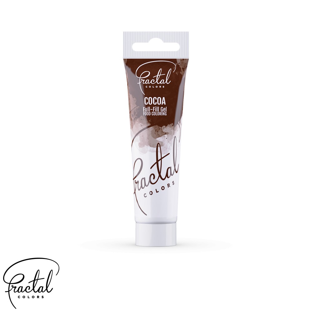 Obrázek k výrobku 21532 - Gélová farba Fractal - Cocoa (Kakaová) (30 g)