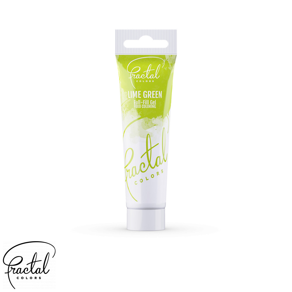 Obrázek k výrobku 19850 - Gélová farba Fractal - Lime Green (Limetková zelená) (30 g)