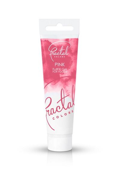 Obrázek k výrobku 16444 - Gélová farba Fractal - Pink (30 g)