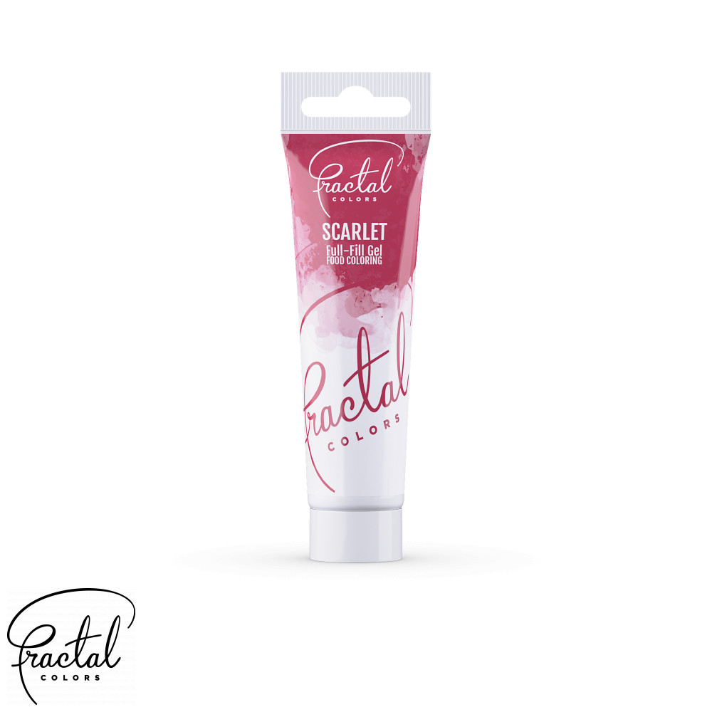 Obrázek k výrobku 21766 - Gélová farba Fractal - Scarlet (30 g)