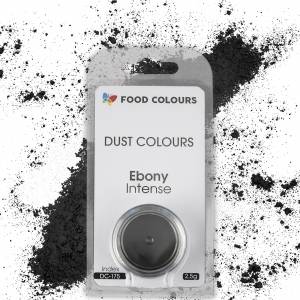Obrázek k výrobku 26867 - Jedlá prachová farba Food Colours Ebony Intense (2,5 g)