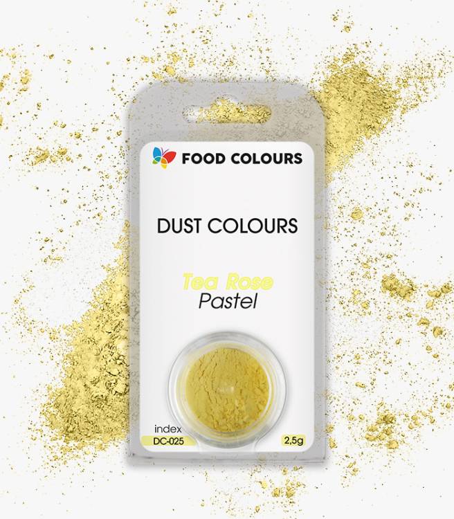 Obrázek k výrobku 26857 - Jedlá prachová farba Food Colours Tea Rose Pastel (2,5 g)