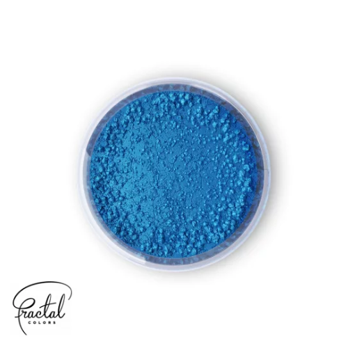 Obrázek k výrobku 16365 - Jedlá prachová farba Fractal - Azure (2 g)