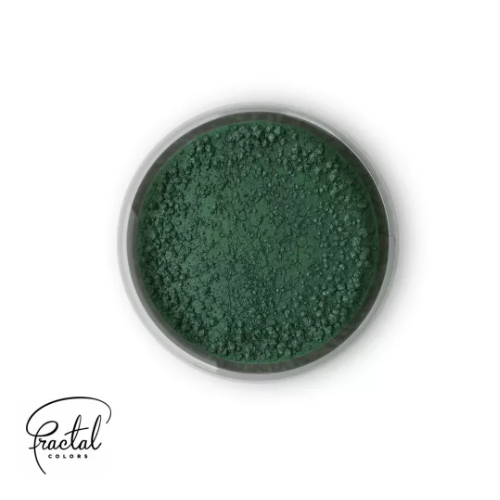 Obrázek k výrobku 16378 - Jedlá prachová farba Fractal - Dark Green (1,5 g)