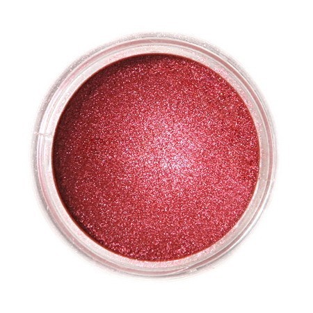Obrázek k výrobku Jedlá prachová perleťová barva Fractal - Ruby (3 g)1