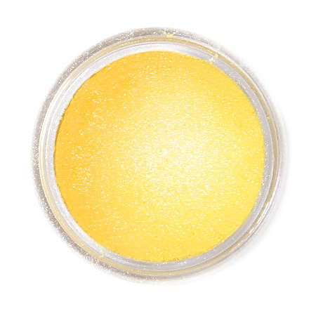 Obrázek k výrobku Jedlá prachová perleťová barva Fractal - Sparkling Yellow (2 g)1