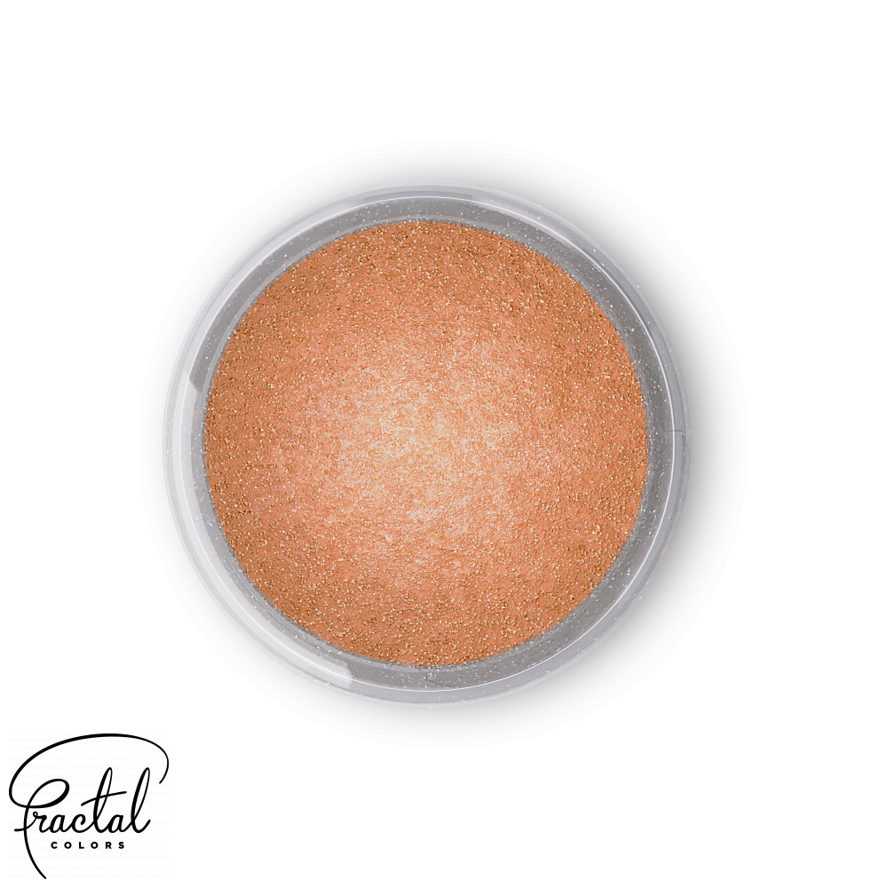 Obrázek k výrobku 23649 - Jedlá prachová perleťová farba Fractal - Caramel   (3 g)