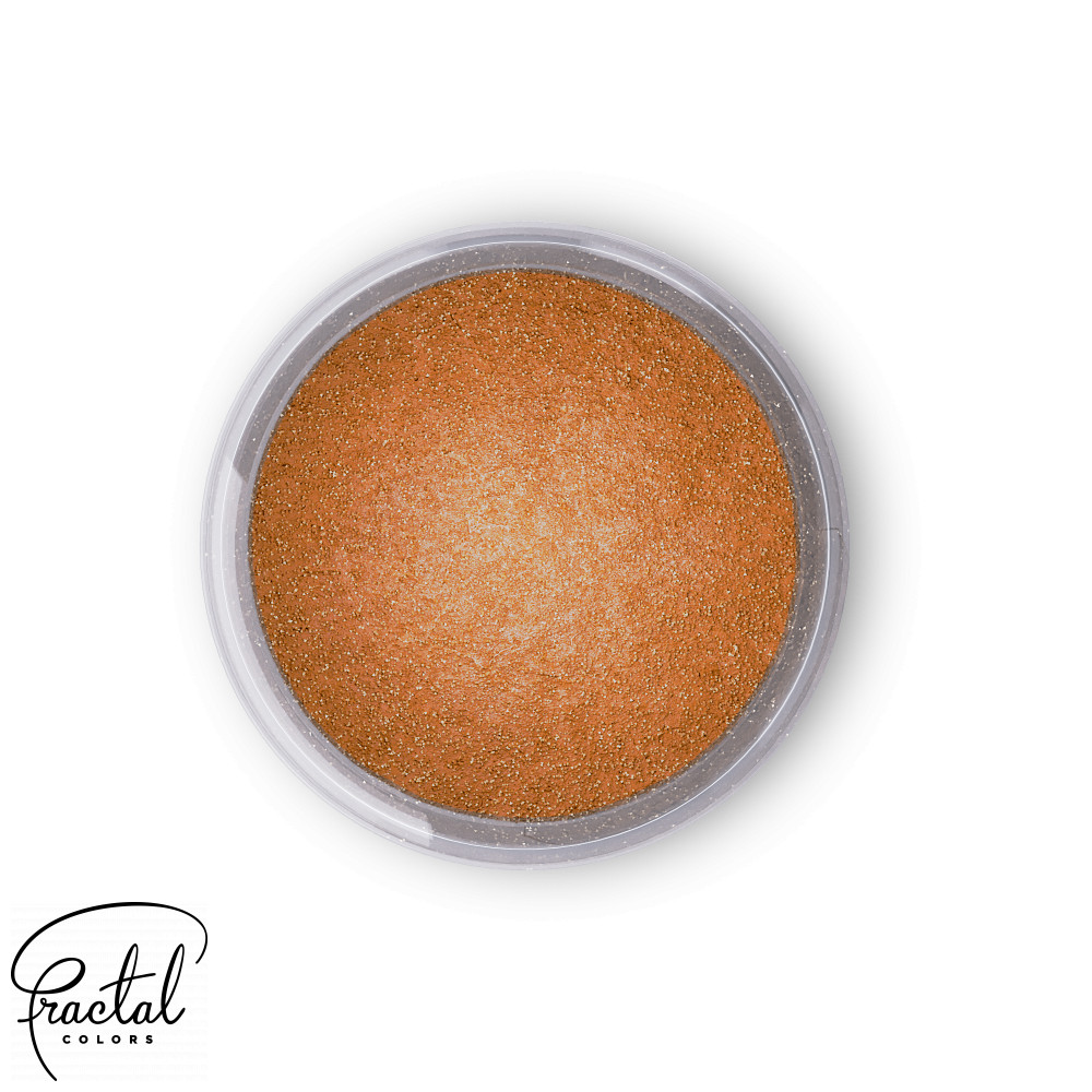 Obrázek k výrobku 23651 - Jedlá prachová perleťová farba Fractal - Golden Desert  (2 g)