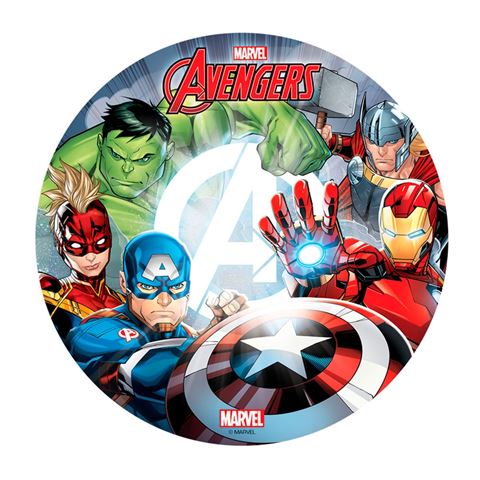 Obrázek k výrobku 21981 - Jedlý obrázok Avengers  (20 cm)