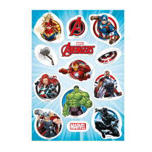 Obrázek k výrobku 22633 - Jedlý obrázok na tortu Avengers  -(vystrihovačka)