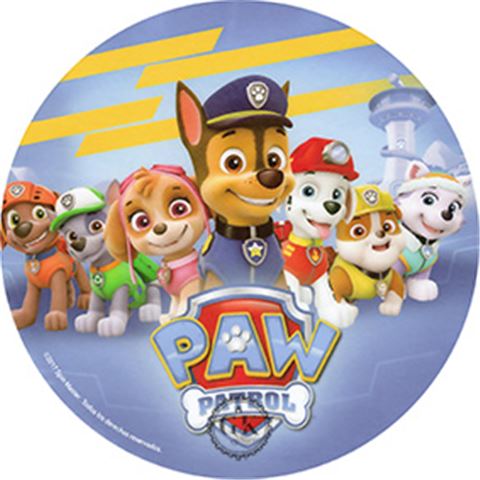 Obrázek k výrobku 19690 - Jedlý obrázok Paw Patrol (20 cm)