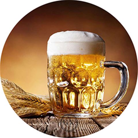 Obrázek k výrobku 20363 - Jedlý obrázok Pohár piva (20 cm)