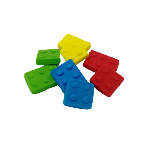 Obrázek k výrobku 21408 - Liana Cukrová dekorácia Lego kocky  (5ks)