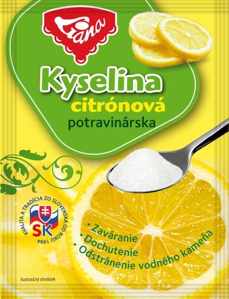 Obrázek k výrobku 18920 - Liana Kyselina citrónová (20 g)
