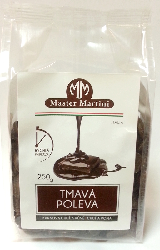 Obrázek k výrobku Master Martini Tmavá poleva (250 g)