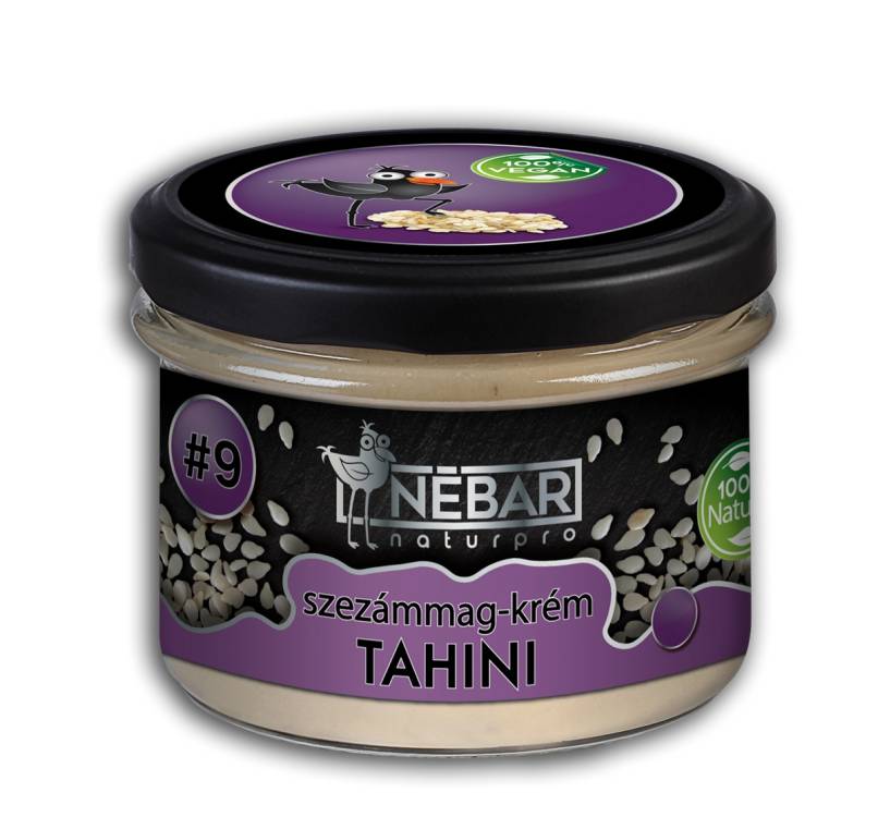 Obrázek k výrobku 26341 - Nébar Tahini sezamová pasta 100% (180 g)