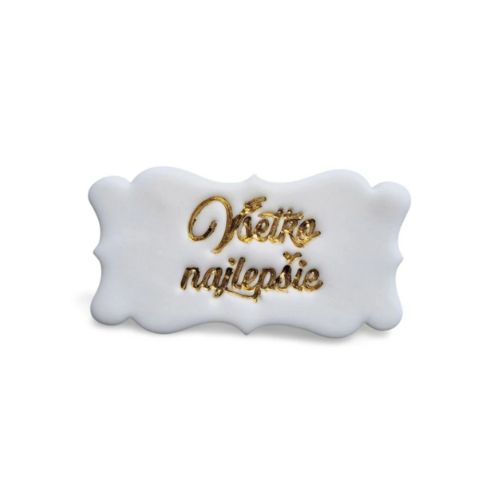 Obrázek k výrobku 26433 - Nejedlá dekorácia Tabuľka Všetko najlepšie