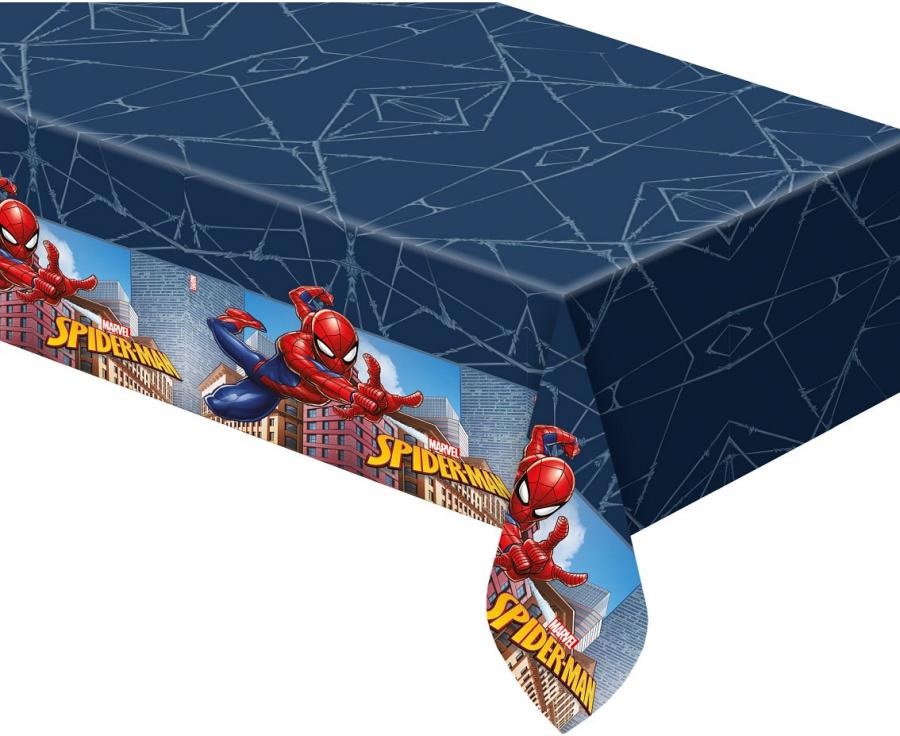 Obrázek k výrobku 23825 - Obrus plastový Spiderman 120x180cm (1ks)
