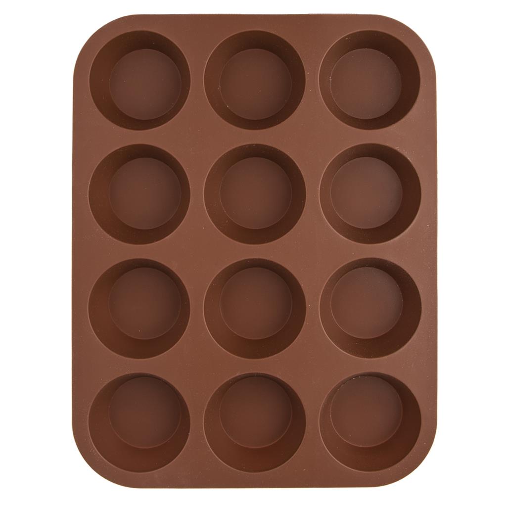 Obrázek k výrobku 19655 - Orion Silikónová forma Muffiny (na 12 ks)