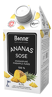 Obrázek k výrobku 26297 - Ovocné pyré Ananás 0,5l - Bonne