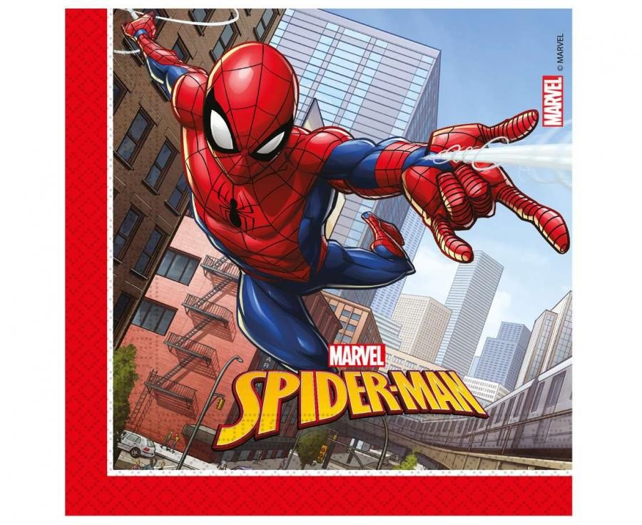 Obrázek k výrobku 23824 - Papierové obrúsky Spiderman 33x33