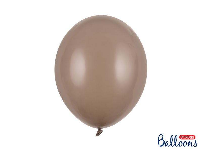 Obrázek k výrobku 21015 - PartyDeco balóniky Silné vo farbe kapučíno (10 ks)