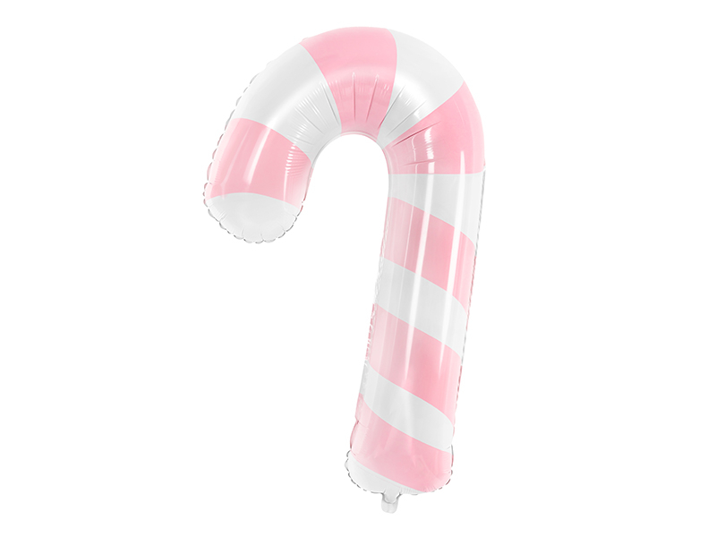 Obrázek k výrobku 20911 - PartyDeco Fóliový balón Candy ružovo-biely