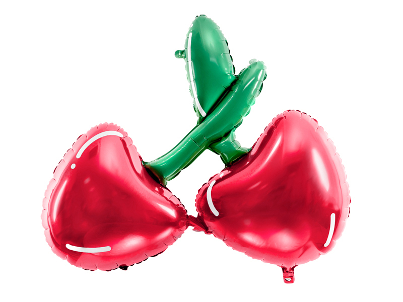 Obrázek k výrobku 21334 - PartyDeco Fóliový balón Čerešne (88x73 cm)